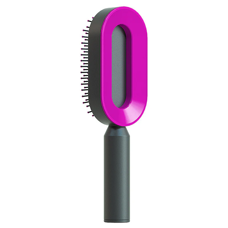 Self-Cleaning Hair Brush – Anti-Static Scalp Massage Comb - Image 15