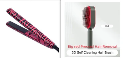 Self-Cleaning Hair Brush – Anti-Static Scalp Massage Comb - Image 4
