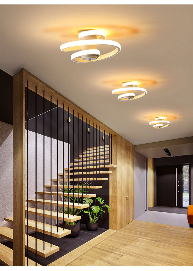 Simple and modern metal led lighting ceiling light - Image 7