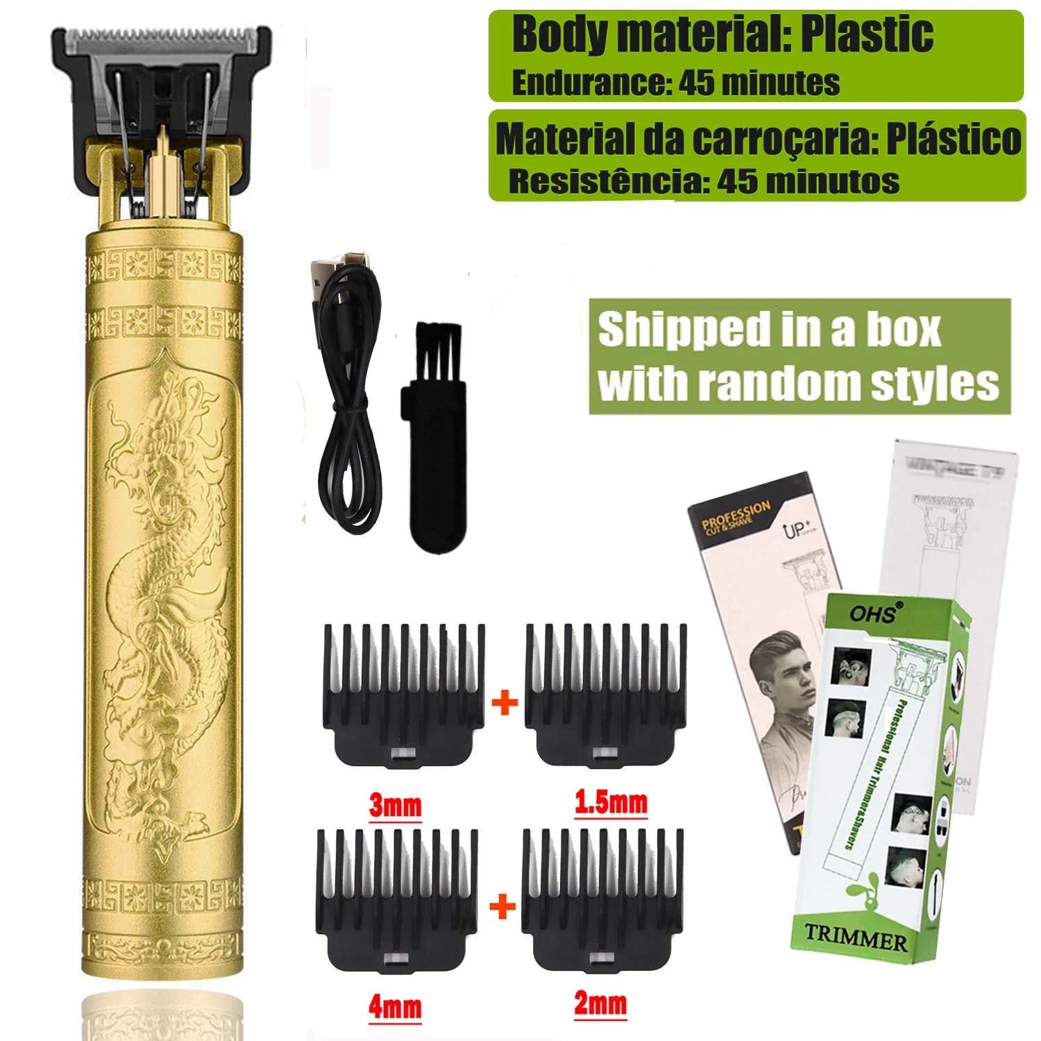 T9 Hair Clipper – 0mm Barber Trimmer for Men - Image 12