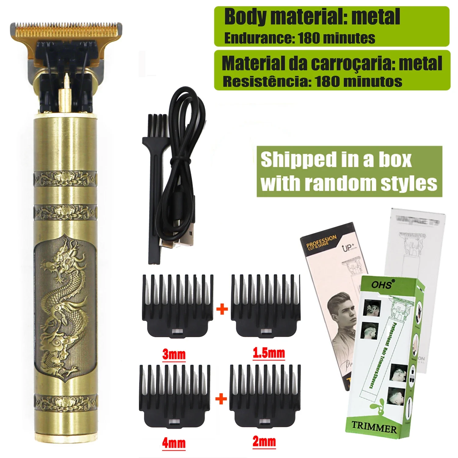 T9 Hair Clipper – 0mm Barber Trimmer for Men - Image 15