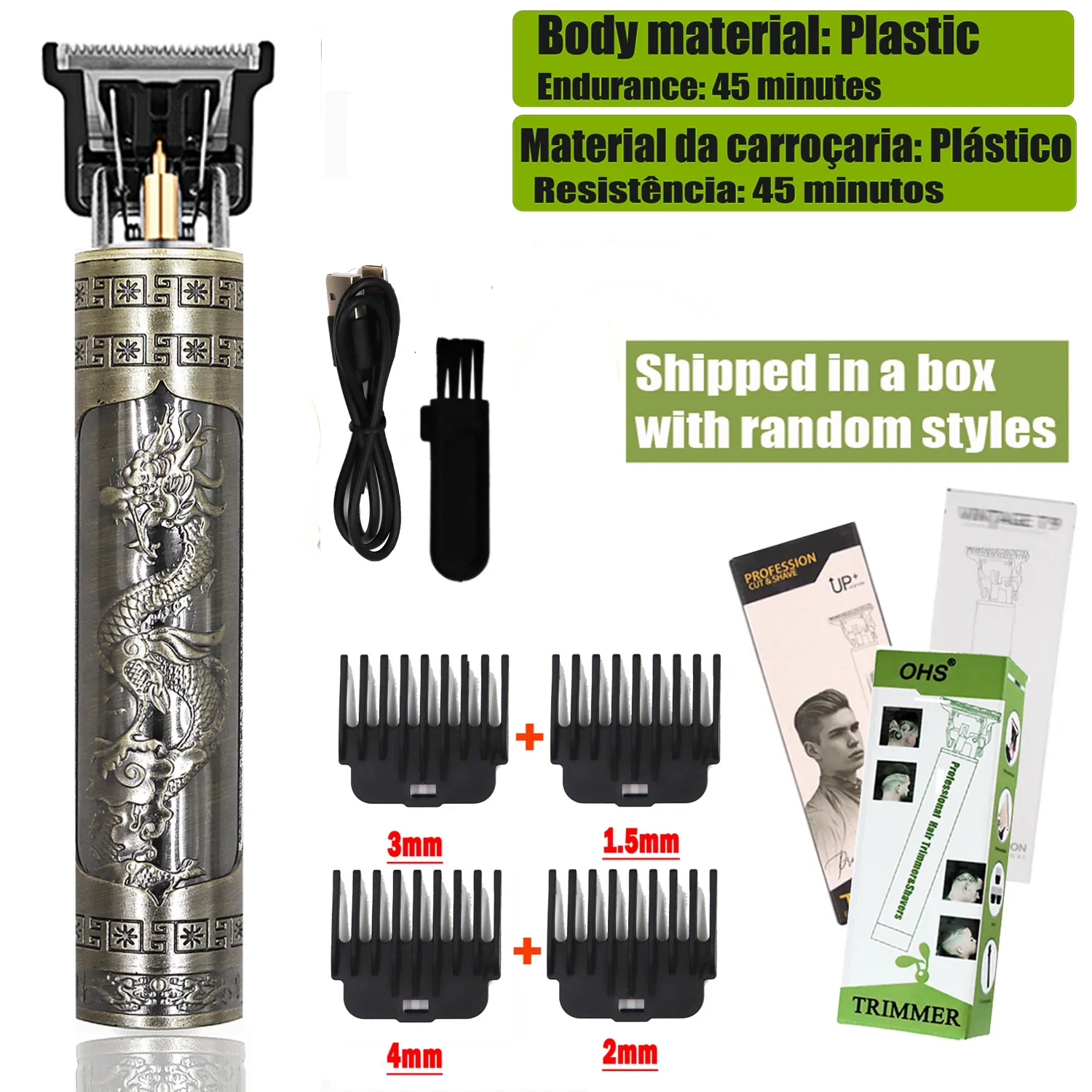 T9 Hair Clipper – 0mm Barber Trimmer for Men - Image 17