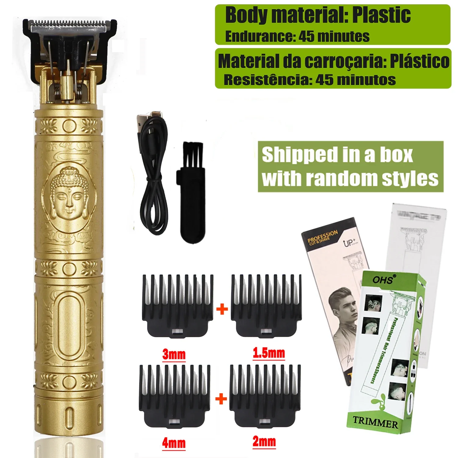 T9 Hair Clipper – 0mm Barber Trimmer for Men - Image 9