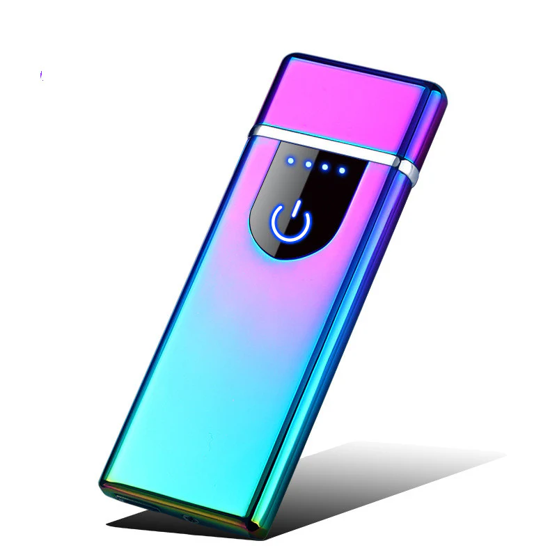 Touch Screen Induction Lighter, Rechargeable Cigarette Lighter Lighter, Lightweight Portable Lighter - Image 2