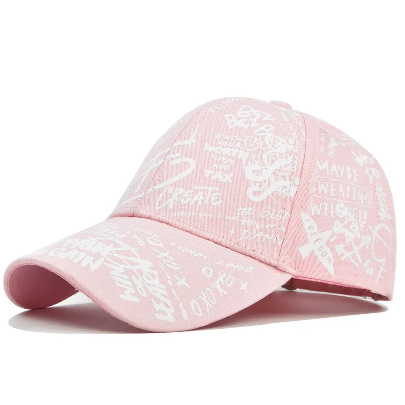 Unisex Letter Geometry Printing Snapback Baseball Caps Spring and Autumn Outdoor Adjustable Casual Hats Sunscreen Hat - Image 7