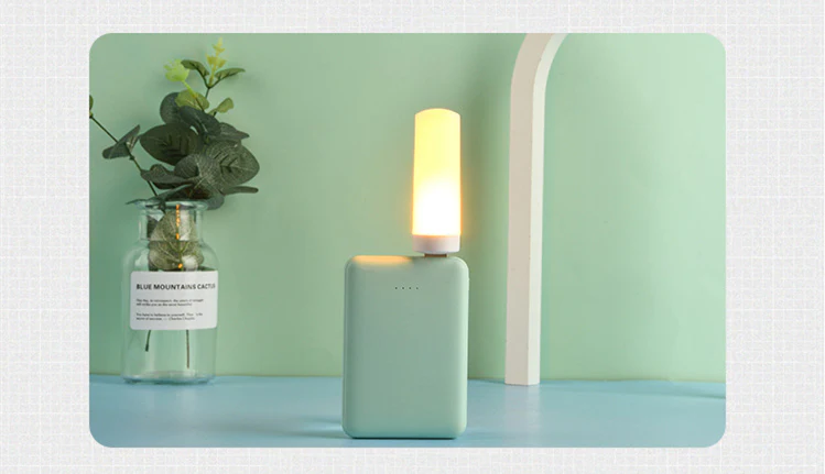 USB Atmosphere Light LED Flame Flashing Candle Lights - Image 8