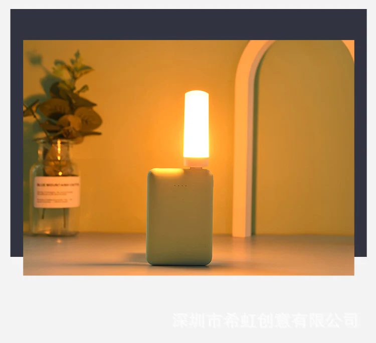 USB Atmosphere Light LED Flame Flashing Candle Lights - Image 9