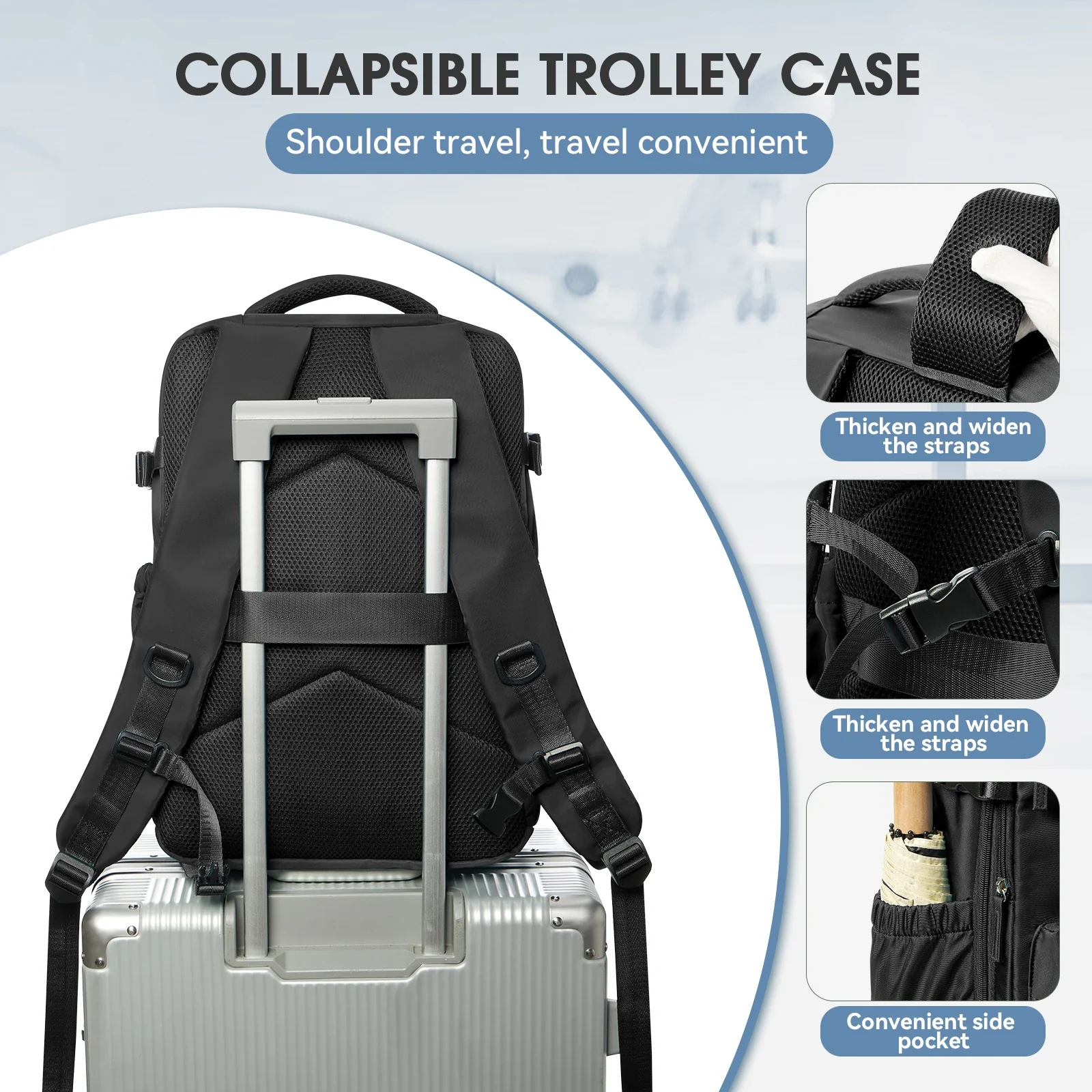 Expandable Travel Backpack - Image 6